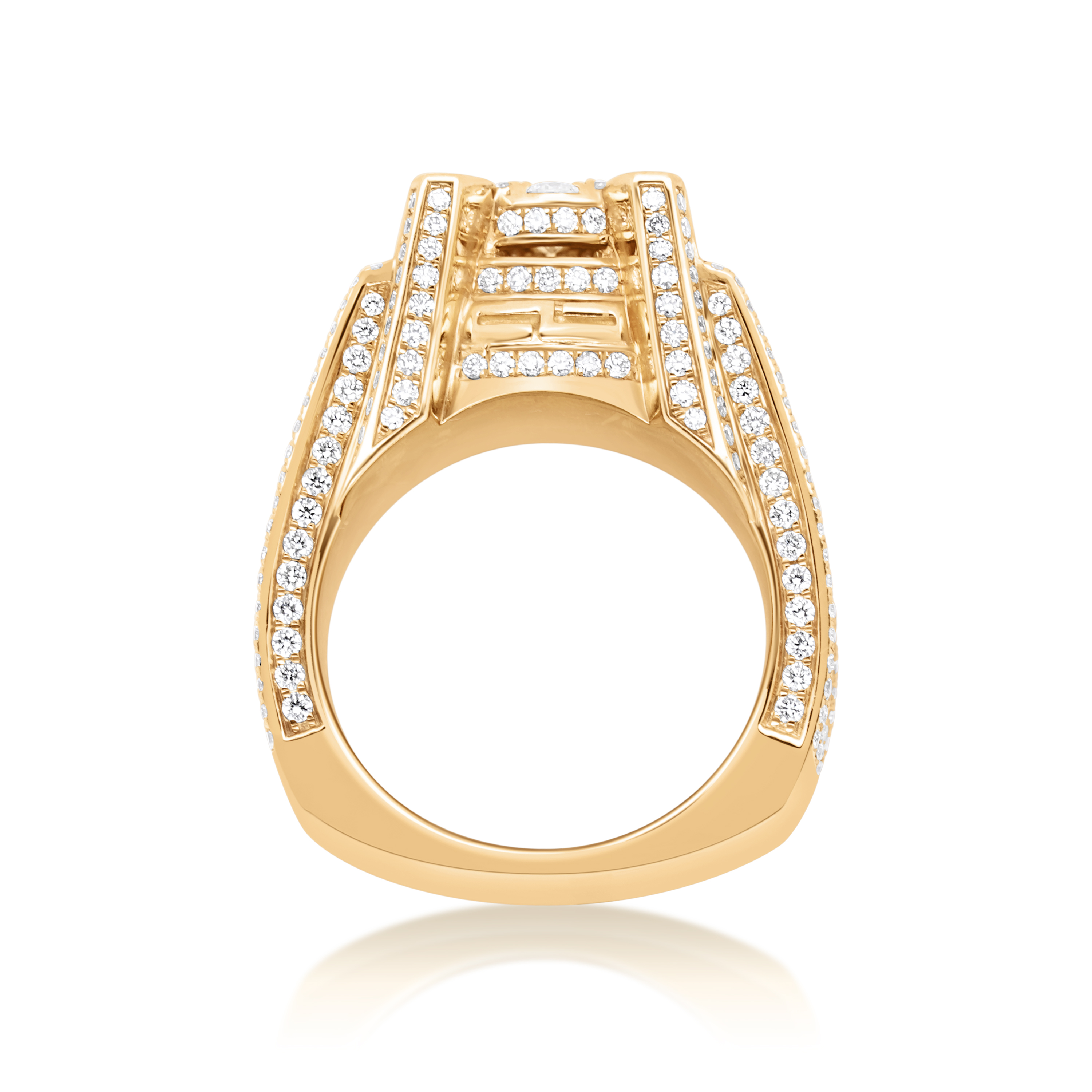 Diamond Ring 4.33 ct. 10K Yellow Gold